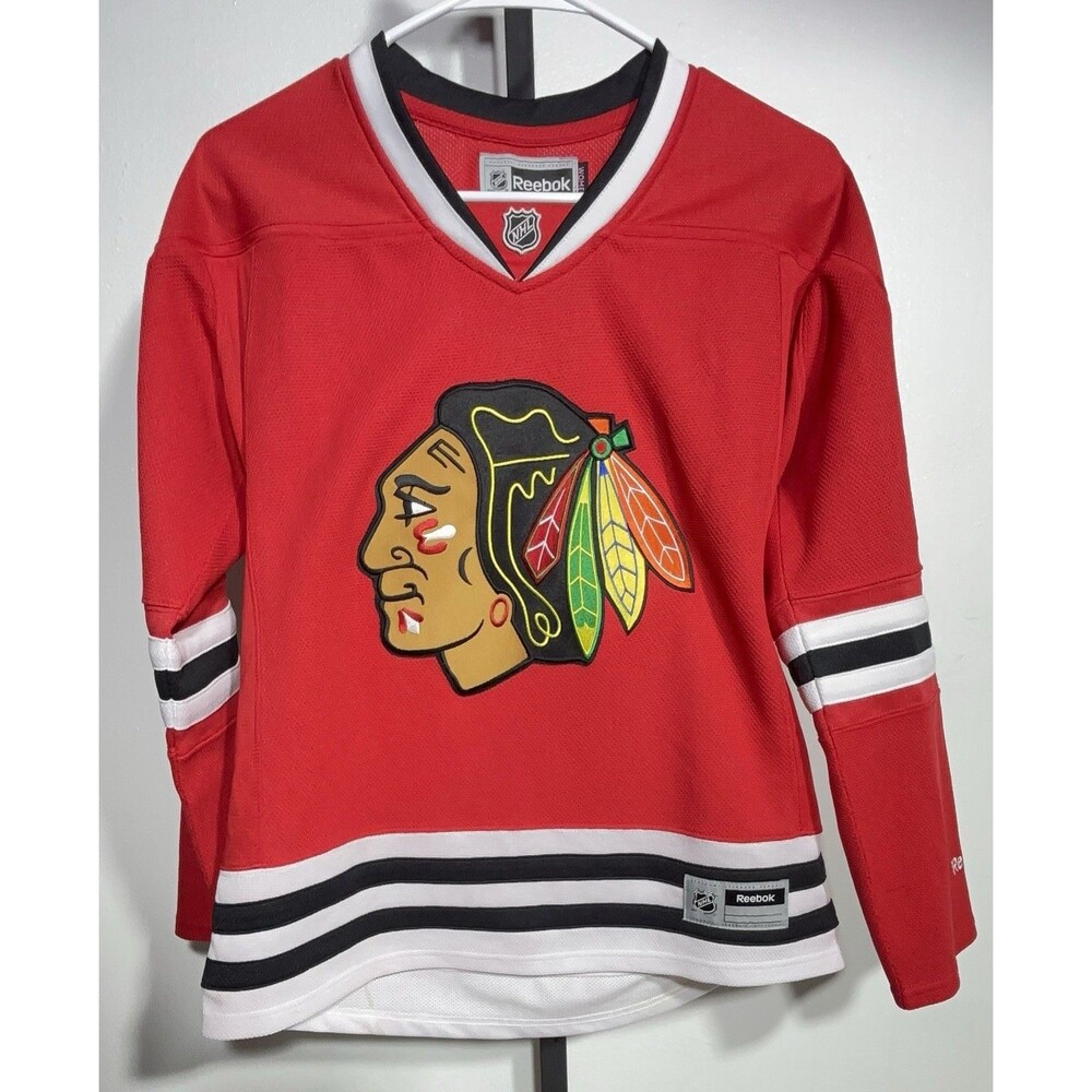 Chicago Blackhawks Reebok Premier Authentic Jersey Women’s Size M